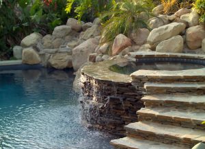 pool and hot tub